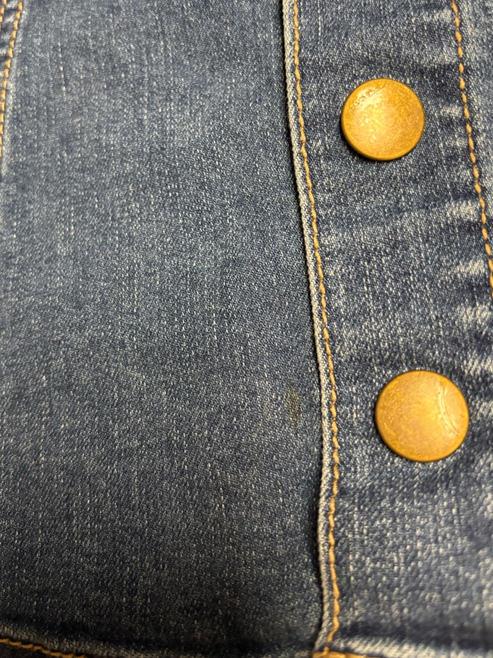 Altar'd State Denim Button-Front Mini Skirt - Picture 13 of 15